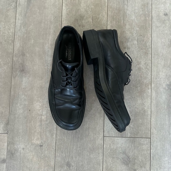 Bostonian Other - Mens Bostonian Strada Skywalk Black Leather Heavy Dress Shoes 12 Made Italy
